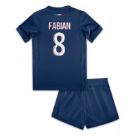 Maglia Calcio Paris Saint-Germain Fabian Ruiz #8 Prima Divisa Bambino 2024-25 Manica Corta (+ pantaloncini)